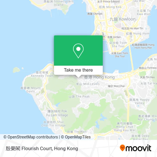 殷榮閣 Flourish Court map