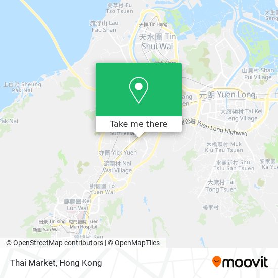 Thai Market map