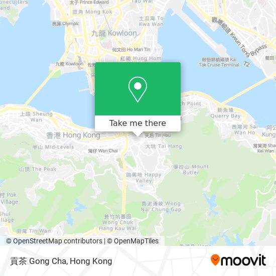 貢茶 Gong Cha map