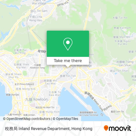 稅務局 Inland Revenue Department map