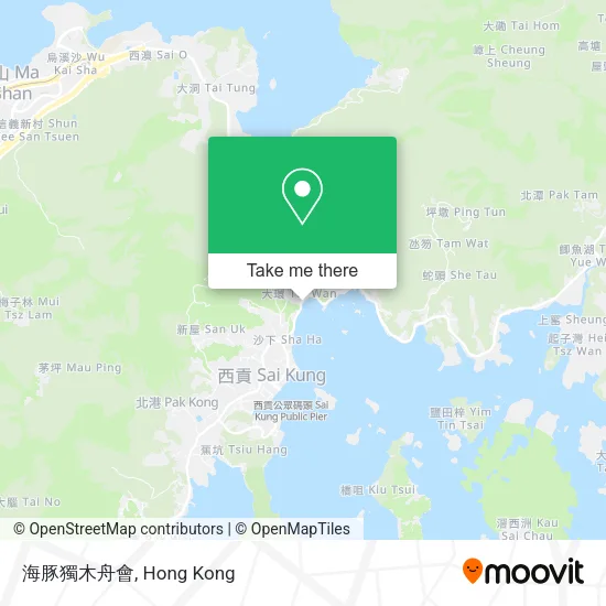 海豚獨木舟會 map