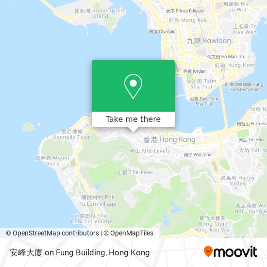 安峰大廈 on Fung Building map