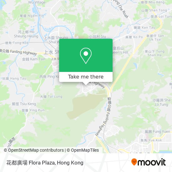 花都廣場 Flora Plaza map