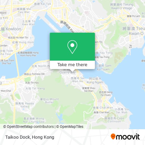 Taikoo Dock map