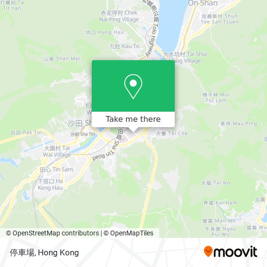 停車場 map