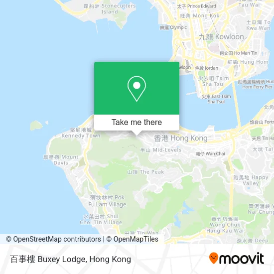 百事樓 Buxey Lodge地圖