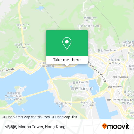 碧濤閣 Marina Tower map