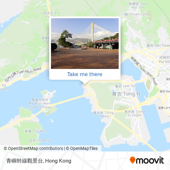 青嶼幹線觀景台 map