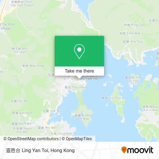 靈恩台 Ling Yan Toi map
