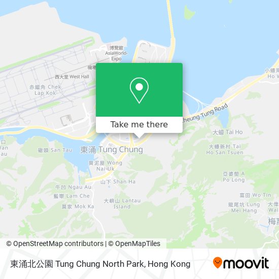 東涌北公園 Tung Chung North Park map