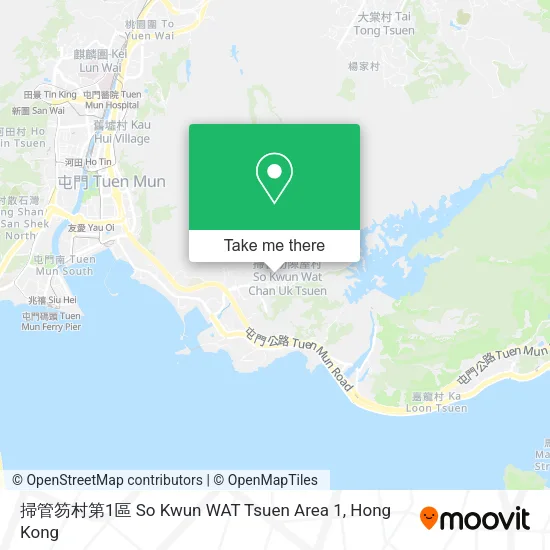 掃管笏村第1區 So Kwun WAT Tsuen Area 1地圖