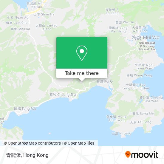青龍瀑 map