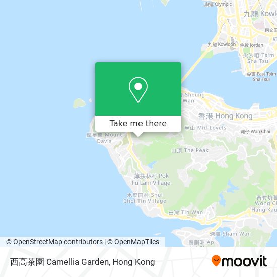 西高茶園 Camellia Garden map