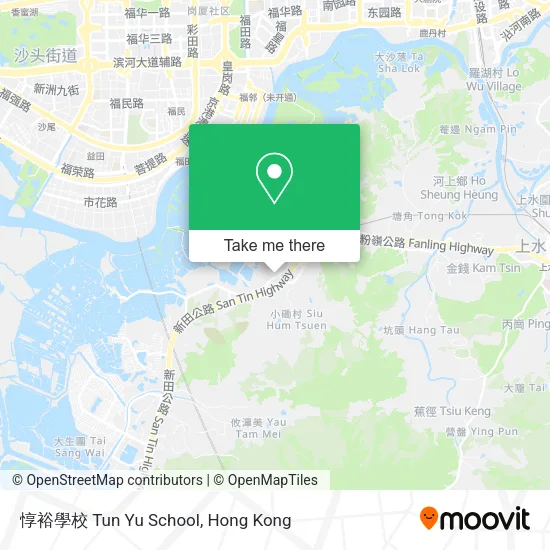 惇裕學校 Tun Yu School map