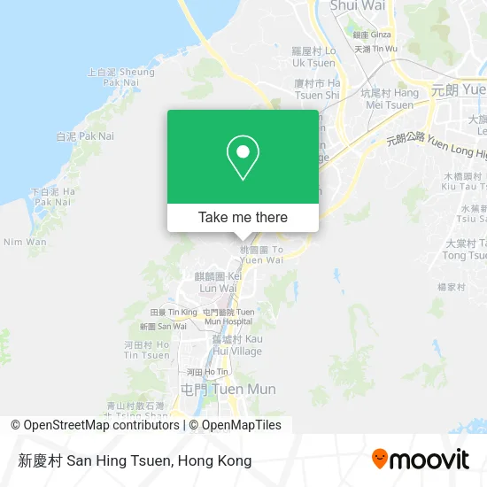 新慶村 San Hing Tsuen map