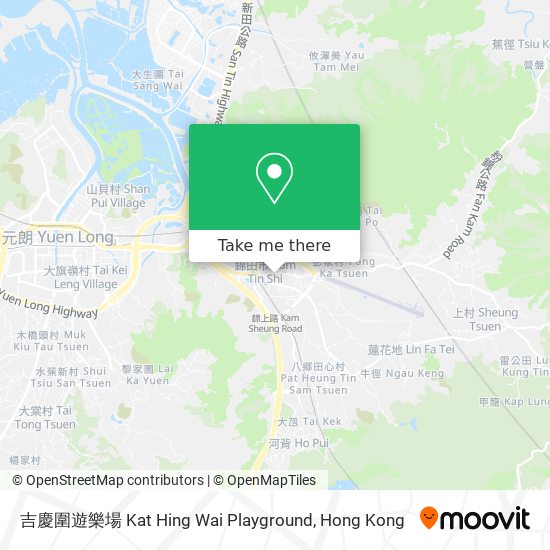 吉慶圍遊樂場 Kat Hing Wai Playground地圖