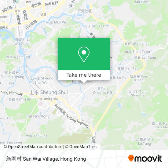 新圍村 San Wai Village map