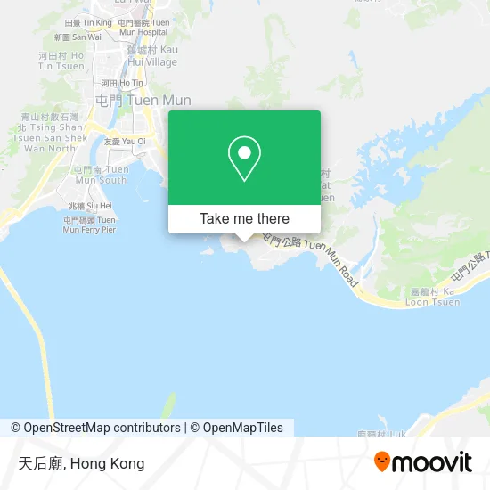 天后廟地圖