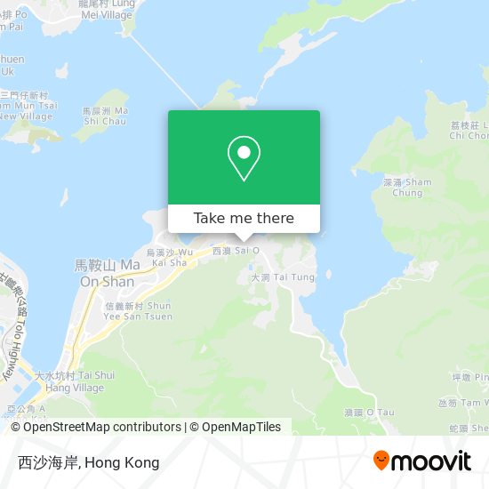 西沙海岸 map