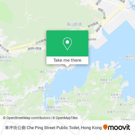 車坪街公廁 Che Ping Street Public Toilet map
