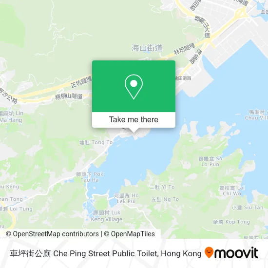 車坪街公廁 Che Ping Street Public Toilet map