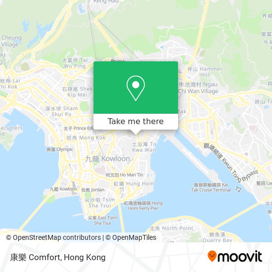 康樂 Comfort地圖