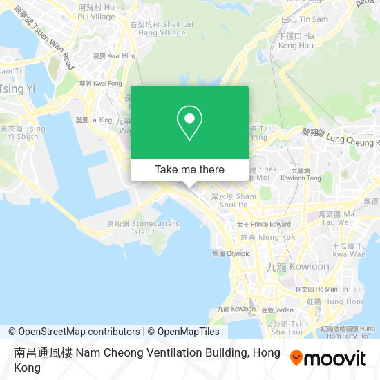南昌通風樓 Nam Cheong Ventilation Building map