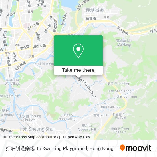 打鼓嶺遊樂場 Ta Kwu Ling Playground map