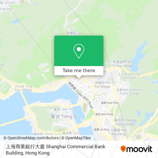 上海商業銀行大廈 Shanghai Commercial Bank Building map