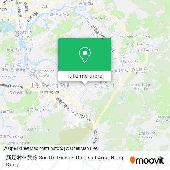 新屋村休憩處 San Uk Tsuen Sitting-Out Area map