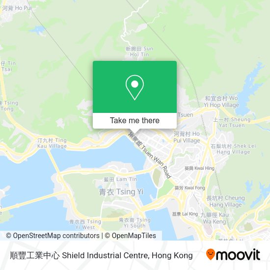 順豐工業中心 Shield Industrial Centre地圖