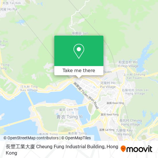 長豐工業大廈 Cheung Fung Industrial Building map