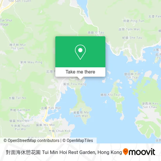 對面海休憩花園 Tui Min Hoi Rest Garden map