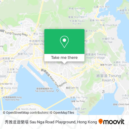 秀雅道遊樂場 Sau Nga Road Playground map