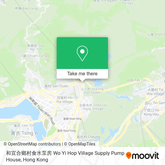 和宜合鄉村食水泵房 Wo Yi Hop Village Supply Pump House map