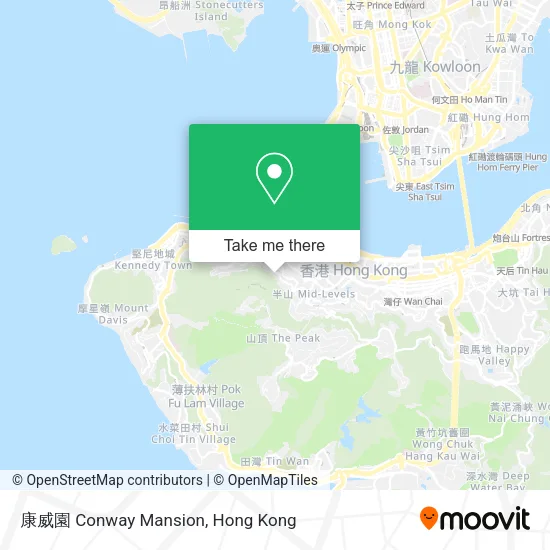 康威園 Conway Mansion地圖