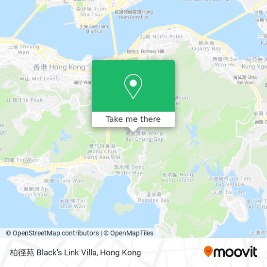 柏徑苑 Black's Link Villa地圖