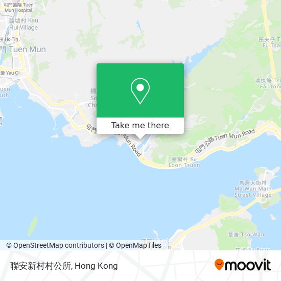 聯安新村村公所 map