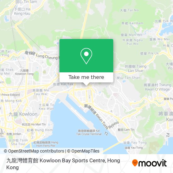 九龍灣體育館 Kowloon Bay Sports Centre map