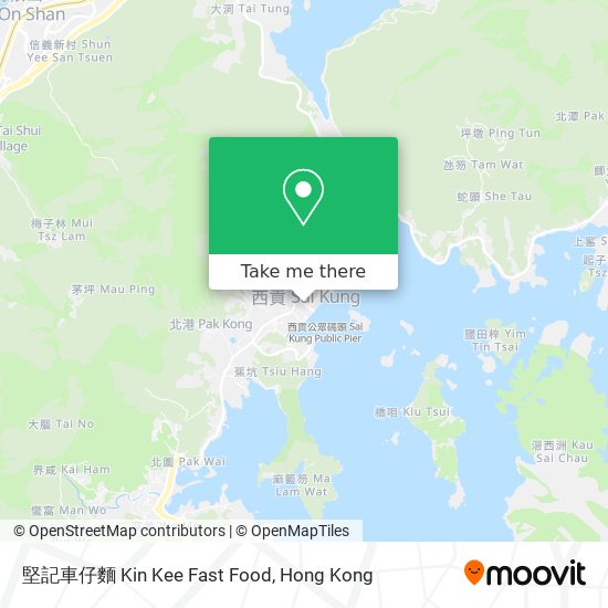 堅記車仔麵 Kin Kee Fast Food map