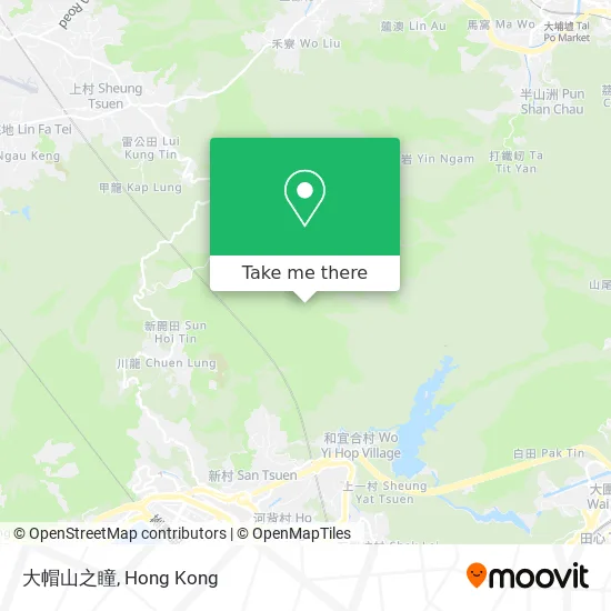 大帽山之瞳 map