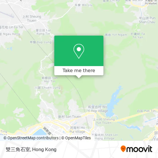 雙三角石室 map