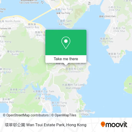 環翠邨公園 Wan Tsui Estate Park地圖
