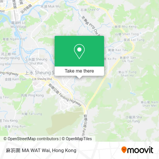 麻笏圍 MA WAT Wai map