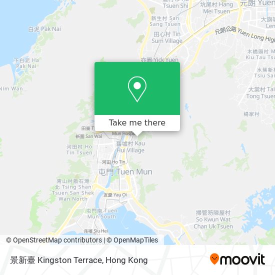 景新臺 Kingston Terrace map