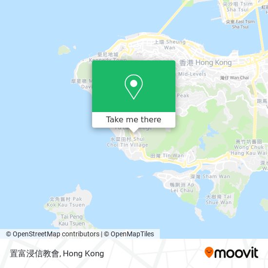 置富浸信教會 map