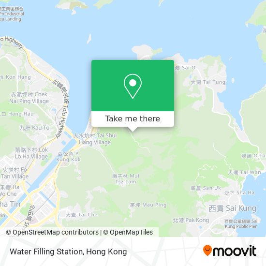 Water Filling Station map