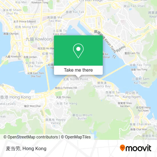 麦当劳 map