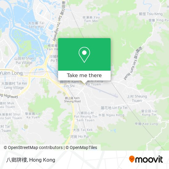 八鄉牌樓地圖