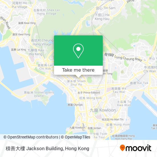 積善大樓 Jackson Building地圖